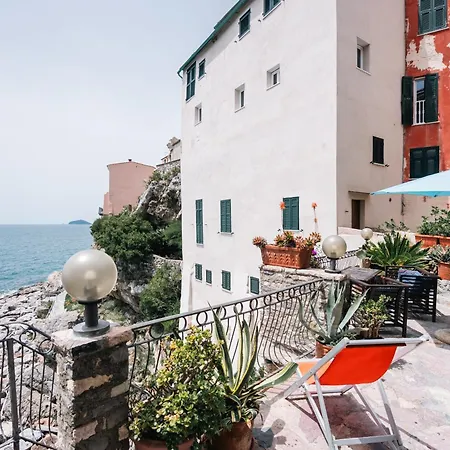 5terre, Tellaro-unica Casa Con Accesso Al Mare בית נופש *